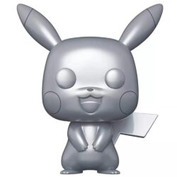 Funko Pop Pikachu 353 (Silver) (Pokemon) (Super Sized) (Vaulted)