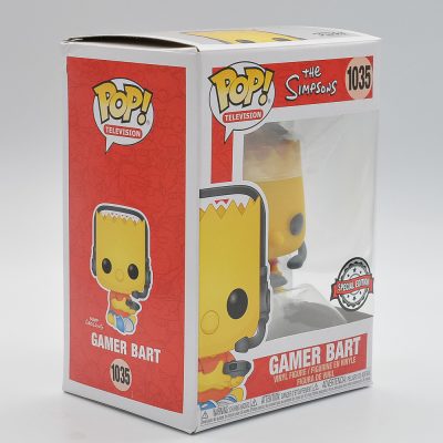 Funko Pop Television - The Simpsons Gamer Bart 1035 (Special Edition) #1 (Estoque)