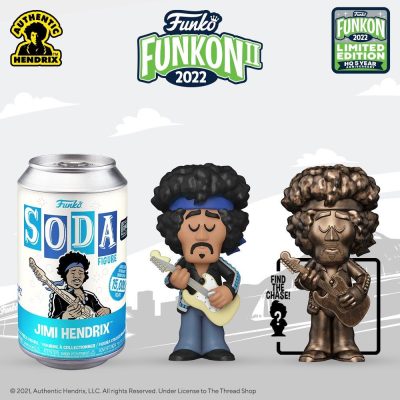 Funko Soda Figure Jimi Hendrix (Rocks)