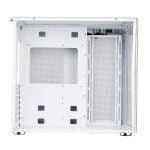 Gabinete Gamer Rise Mode Galaxy White, Ateral E Frontal Em Vidro Temperado, 10X Cooler Fan Argb
