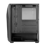 Gabinete Gamer Rise Mode X5 Glass, Rgb, Lateral Em Vidro Fume, Preto – Rm-X5-05-Fb Gabinete Gamer Rise Mode X5 Glass, Rgb, Lateral Em Vidro Fume, Preto - Rm-X5-05-Fb