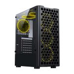 Gabinete Gamer Rise Mode X5 Glass, Rgb, Lateral Em Vidro Fume, Preto – Rm-X5-05-Fb Gabinete Gamer Rise Mode X5 Glass, Rgb, Lateral Em Vidro Fume, Preto - Rm-X5-05-Fb