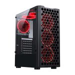 Gabinete Gamer Rise Mode X5 Glass, Rgb, Lateral Em Vidro Fume, Preto – Rm-X5-05-Fb Gabinete Gamer Rise Mode X5 Glass, Rgb, Lateral Em Vidro Fume, Preto - Rm-X5-05-Fb