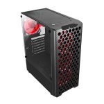 Gabinete Gamer Rise Mode X5 Glass, Rgb, Lateral Em Vidro Fume, Preto – Rm-X5-05-Fb Gabinete Gamer Rise Mode X5 Glass, Rgb, Lateral Em Vidro Fume, Preto - Rm-X5-05-Fb