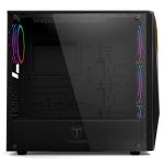 Gabinete Gamer T-Dagger G25b, Mid Tower, Rgb, Black, Atx, Sem Fonte, Sem Fan, Tgc-G25b
