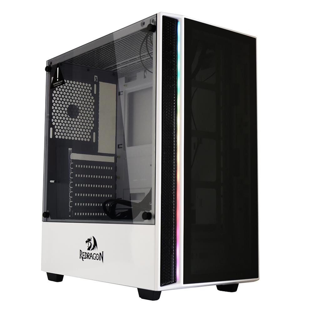 Gabinete Redragon Grapple, Branco - Gc-607Wh