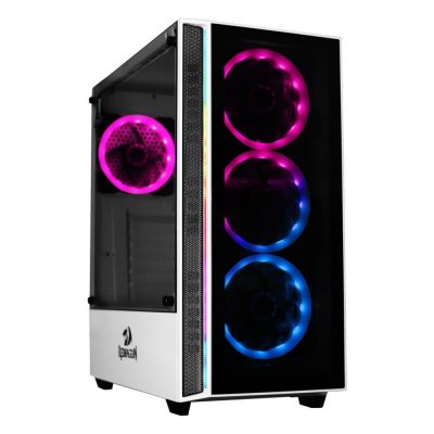 Gabinete Redragon Grapple, Branco - Gc-607Wh