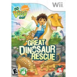 Go Diego Go ! Great Dinosaur Rescue Nintendo Wii #3
