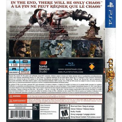 God Of War Iii Remastered Ps4