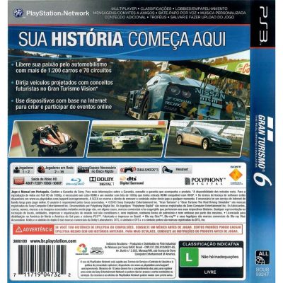 Gran Turismo 6 Ps3 #1