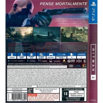 Hitman 2 Ps4