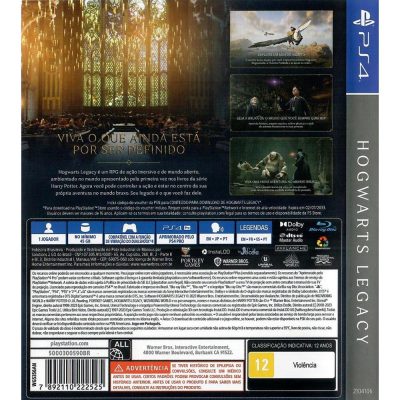 Hogwarts Legacy Ps4 (Sem Códigos)