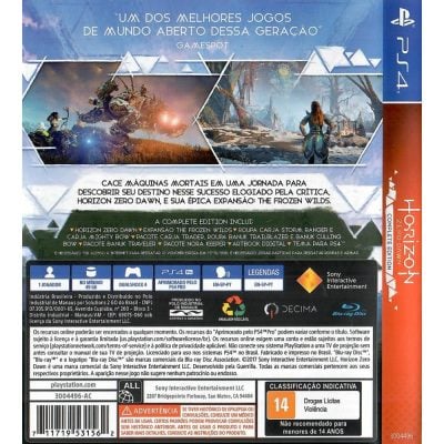 Horizon Zero Dawn Complete Edition Playstation Hits Ps4
