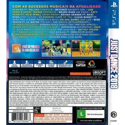 Just Dance 2018 Ps4