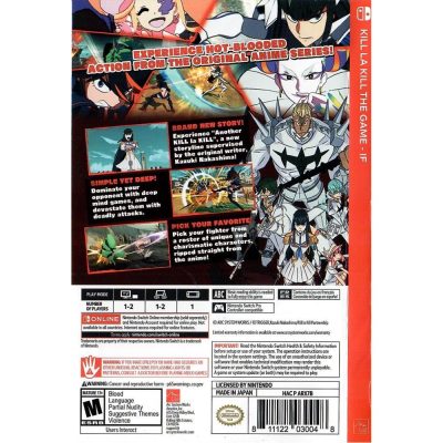 Kill La Kill The Game If Nintendo Switch
