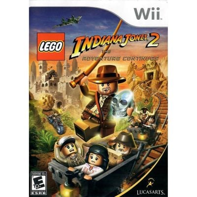 Lego Indiana Jones 2 The Adventures Continues Nintendo Wii #1