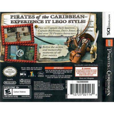 Lego Pirates Of The Caribbean Nintendo Ds (Sem Manual)