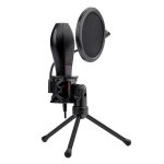 Microfone Condensador Redragon Quasar Podcast, Usb, Omnidirecional - Gm200-1