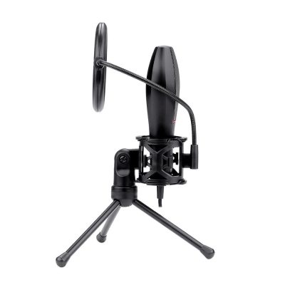 Microfone Condensador Redragon Quasar Podcast, Usb, Omnidirecional - Gm200-1