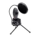 Microfone Condensador Redragon Quasar Podcast, Usb, Omnidirecional - Gm200-1