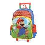 Mochila Infantil Com Rodinha Super Mario Luxcel Mochila Infantil Com Rodinha Super Mario Luxcel