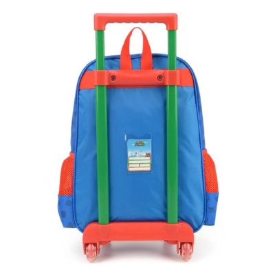 Mochila Infantil Com Rodinha Super Mario Luxcel