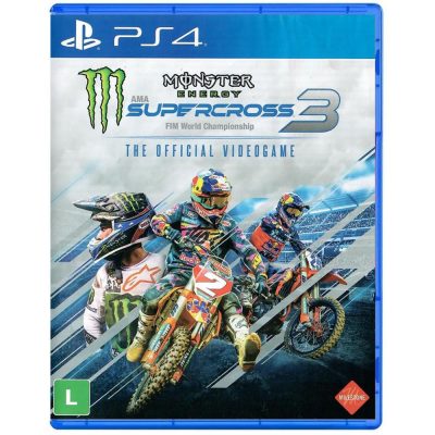Monster Energy Supercross 3 The Official Videogame Ps4