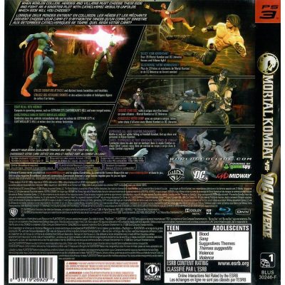 Mortal Kombat Vs Dc Universe Ps3 #1