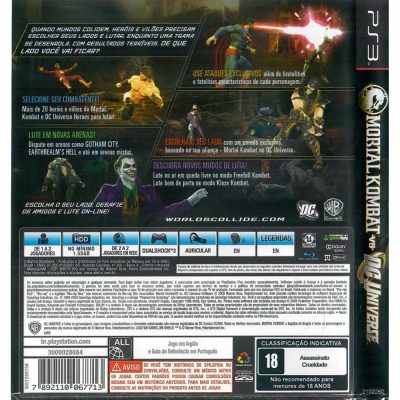 Mortal Kombat Vs Dc Universe Ps3 #1