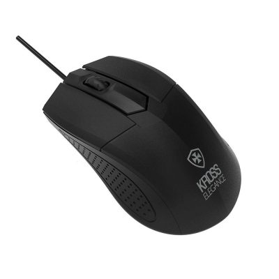 Mouse Com Fio Kross, Usb, 1.000Dpi, Preto - Ke-M108