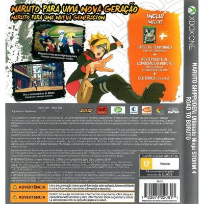 Naruto Shippuden Ultimate 4 Road To Boruto Xbox One #1
