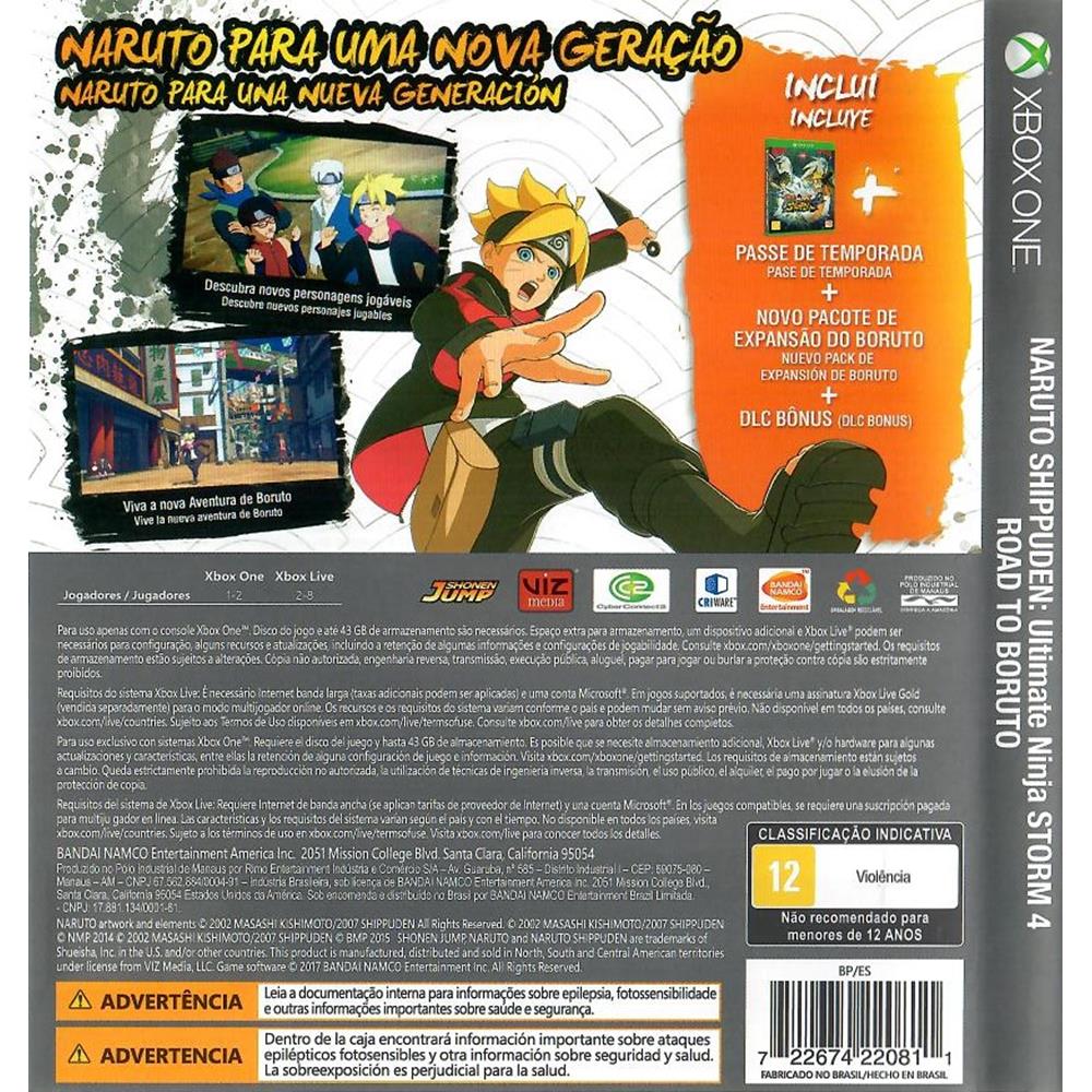 Naruto Shippuden: Ultimate Ninja Storm 4 Road to Boruto - Xbox One