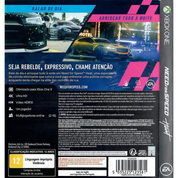 Need For Speed Heat Xbox One #1