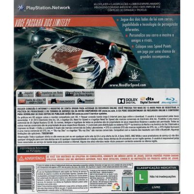 Need For Speed Rivals Ps3
