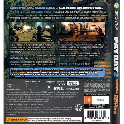 Payday 2 Crimewave Edition Xbox One #1