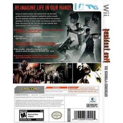 Resident Evil The Umbrella Chronicles Nintendo Wii #1
