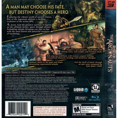 Rise Of The Argonauts Ps3 #1