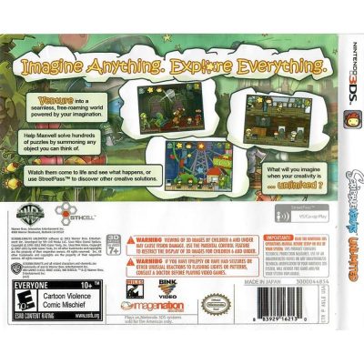 Scribblenauts Unlimited Nintendo 3Ds #2