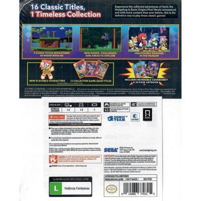 Sonic Origins Plus Nintendo Switch