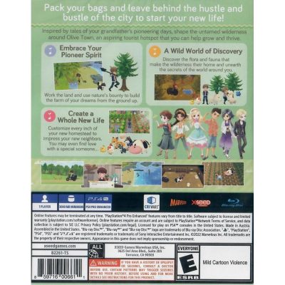 Story Of Seasons Pioneers Of Olive Town Ps4