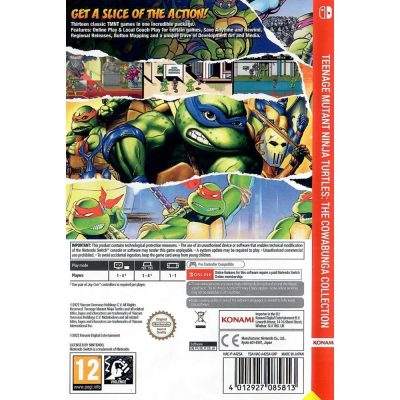 Teenage Mutant Ninja Turtles The Cowabunga Collection Nintendo Switch