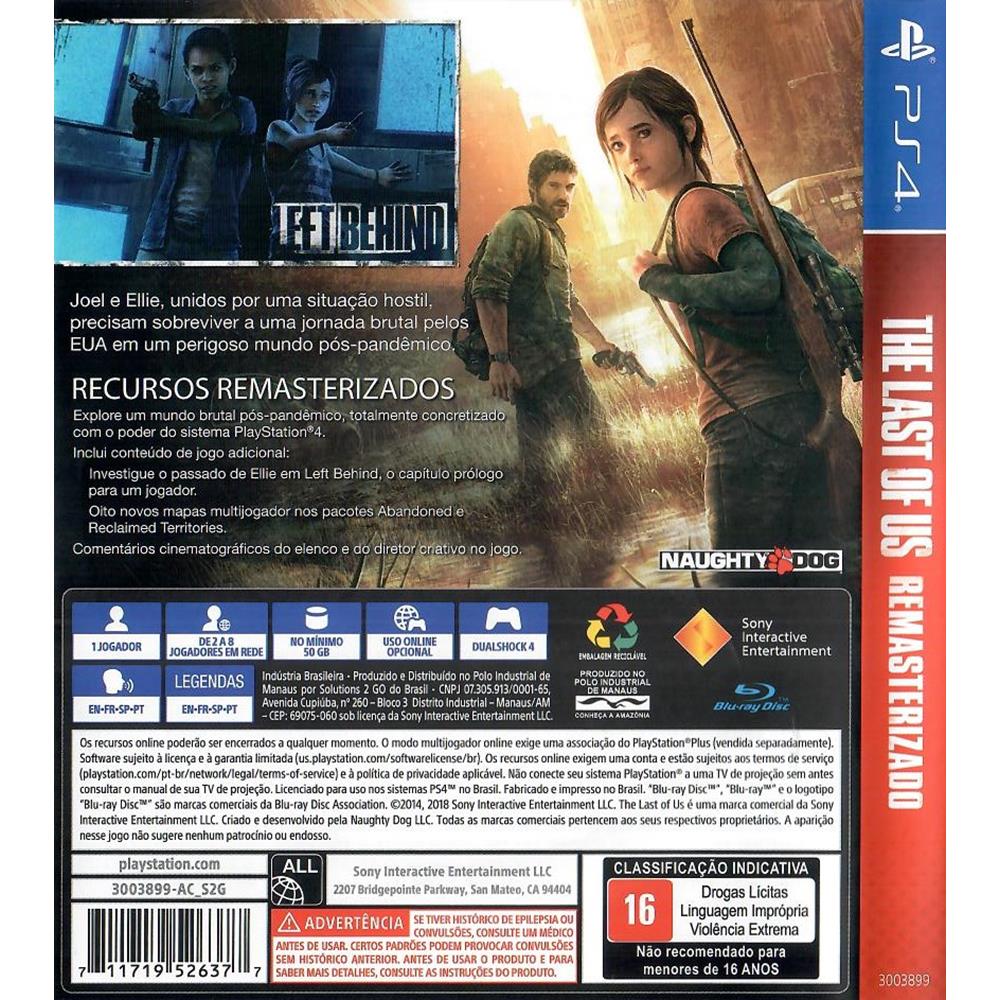 The Last Of US Ps3 #2 (Com Detalhe) (Jogo Mídia Física) - Arena Games -  Loja Geek