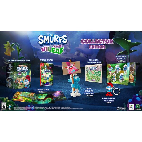 The Smurfs: Mission Vileaf Nintendo Switch (Collector's Edition)