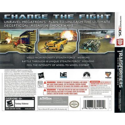 Transformers Dark Of The Moon Stealth Force Edition Nintendo 3Ds #2