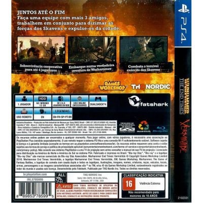 Warhammer The End Times Vermintide Ps4 #2