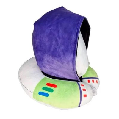 Almofada Pescoço Buzz Lightyear Com Touca