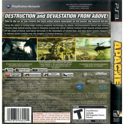 Apache Air Assault Ps3 #1