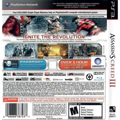Assassins Creed Iii Ps3