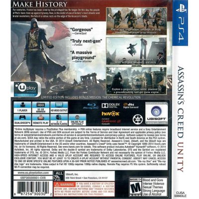 Assassins Creed Unity Ps4 #1