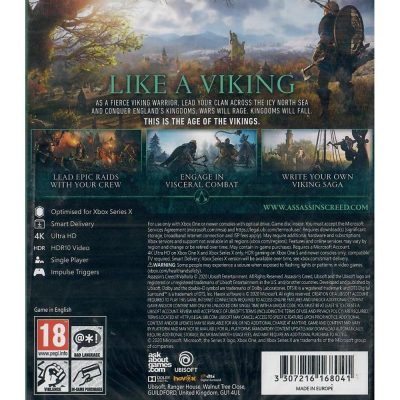 Assassins Creed Valhalla Xbox One / Series X